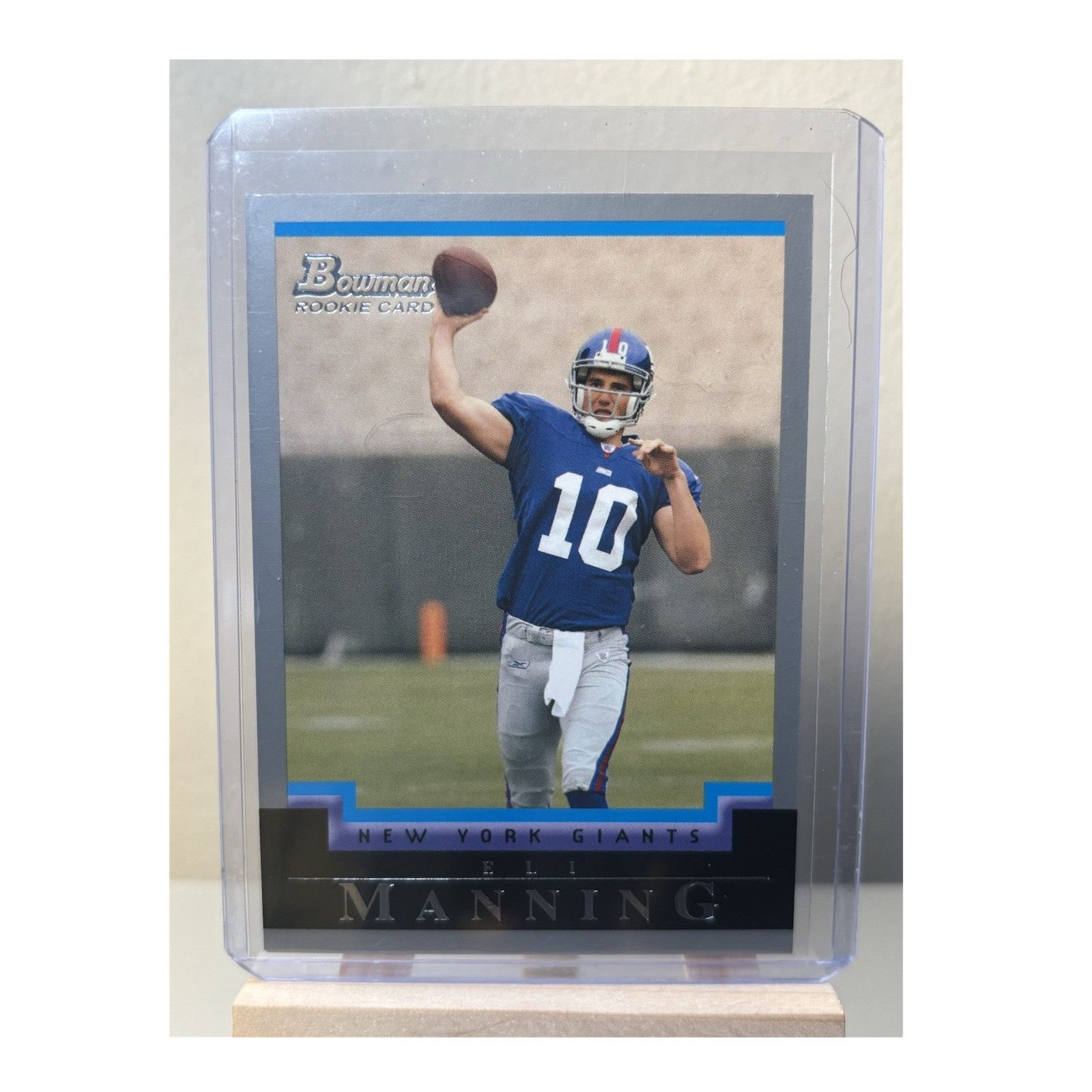 2004 Bowman Eli Manning Rookie #111 New York Giants Football Card