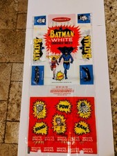 1966 Batman Golden State Enriched Bread Plastic Bag Brand New Very Bright Colors