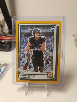 2025 Donruss The Rookies Mason Taylor Rookie Insert DRH-6 New York Jets 6/10