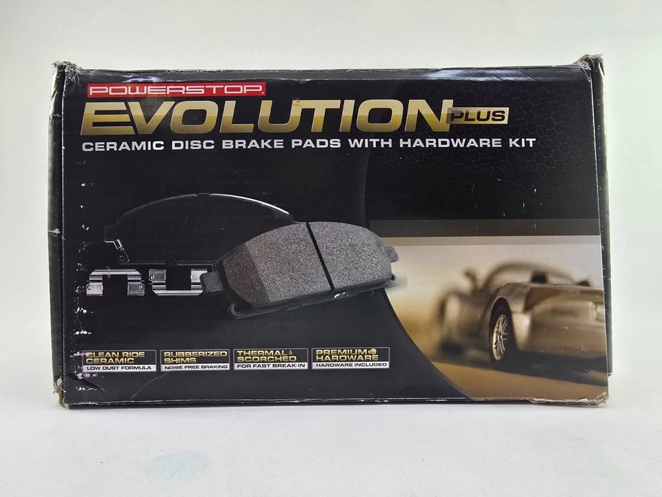Juego de pastillas de freno traseras de 2 ruedas Powerstop 17-1707 para Chevy Yukon Tahoe GMC XL Foto 3 de 4