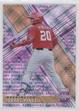2019 Panini Elite Extra Edition Aspirations Purple /250 Israel Pineda #174 0q3