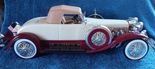 1935 Duesenberg Convertible Coupe 1983 Jim Beam Car Decanter Empty Incomplete