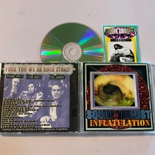 Squat Thrust - Infatulation CD 1994 Indie Rock Holy Trick RARE TX PUNK