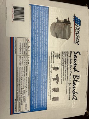 Brinmar SBUHD Universal-Fit Air Conditioner Compressor Sound Blanket Wrap #0421A
