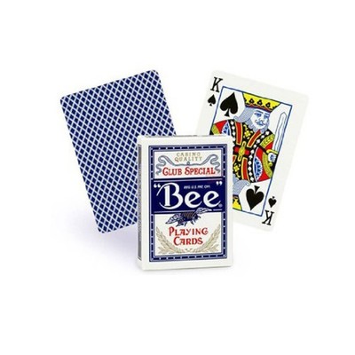 BEE STANDARD INDEX BLUE PLAYING CARDS BICYCLE MAGIC TRICKS CASINO