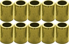 Brass Ferrule for Air and Water Hose 7326 1/4" ID/.593 ID/1.000 L/.437 P 10-Pack