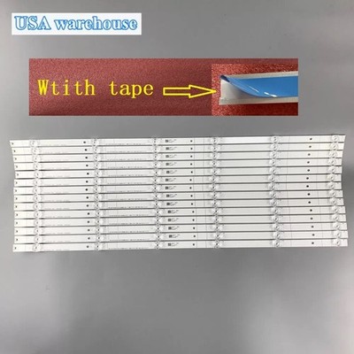 1set LED Strip For Hisense 75H78G 75R6E3 75H6570G 75E3D 75H6510G 75A6G SVH750A76