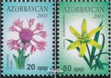Stamps Aserbaidschan 2011 Mi 835A-836A (complete issue) unmounted mint / never h