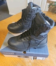 Propper Series 100 8 side zip duty boots size 9.5Wide Black F4507 NWT