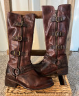 Bed Stu Women's Cobbler Series Buckle Teak Rustic Boots Size 6.5 - NWOB $300 — photo 1