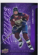 2024-25 Upper Deck Pwhl -PURPLE DAZZLERS #DZ-14 LAURA STACEY-MONTREAL