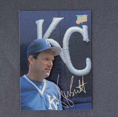 Leaf 1993 Studio George Brett #25 Kansas City Royals Baseball Card