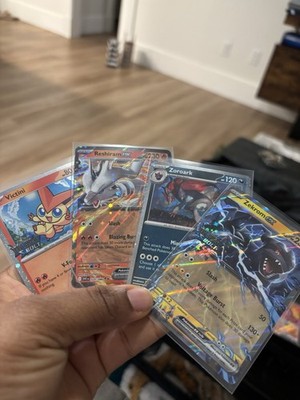 Pokémon TCG Black Bolt And White Flare Promo Cards Near Mint Condition
