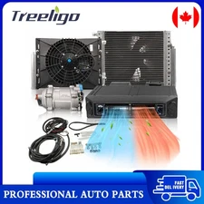 DC24V Electric Cool&Heat Underdash Air Conditioner Auto Universal Car A/C Kit