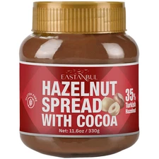 Cocoa Hazelnut Spread, 11.6Oz, Chocolate Hazelnut Spread, No Palm Oil, Rich & Cr