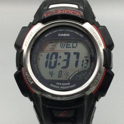 Casio G-Shock 2608 GW-300 Mens Watch 42mm Black Tough Solar Atomic