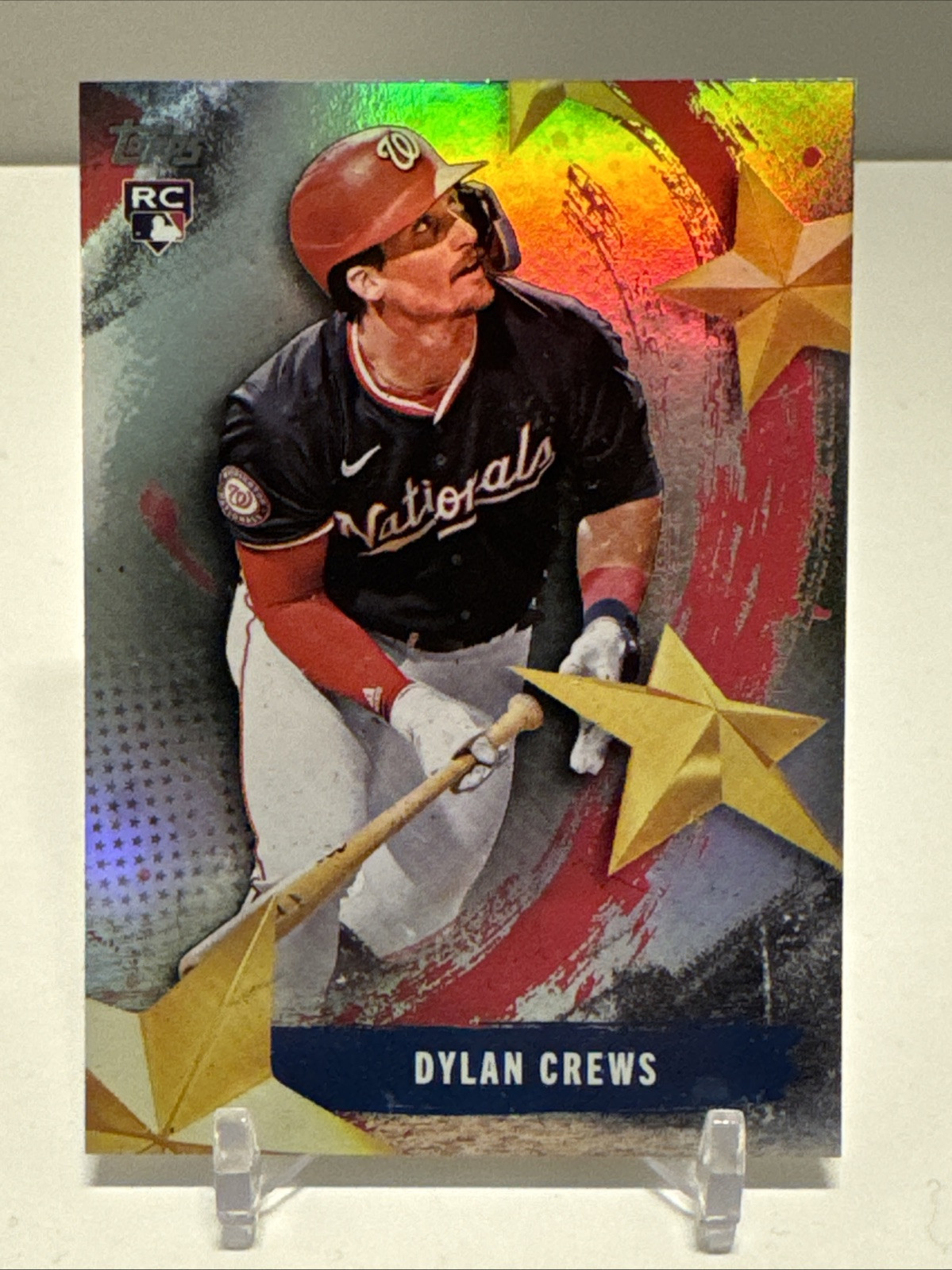 2025 Topps Series 1 Dylan Crews Stars of MLB #SMLB-30 RC Nationals