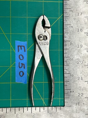 Vintage Kraeuter and Co. No. 356 - 5 Slip Joint Pliers Hand Tool Made in USA