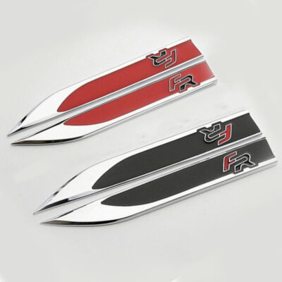 Für Seat FR Leon Ibiza Altea Exe Kotflügel Embleme Aufkleber Logo Badge Auto NEW