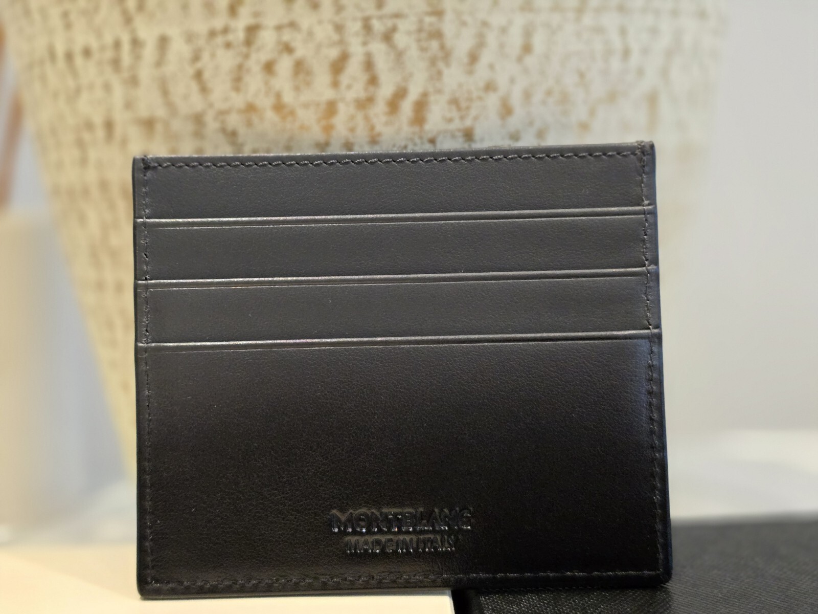 Mont Blanc Meisterstuck Card Holder Forged Iron (New &Latest Style) RRP £195 image 5