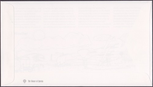GB QEII 2001 The Weather 19p-65p Royal Mail FDC Fraserburgh H/S - Picture 2 of 2