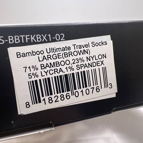 +MD plusMD Ultimate Calcetines de Viaje Bambú Sobre la Pantorrilla Graduación Compresión Brn - Imagen 5 de 6