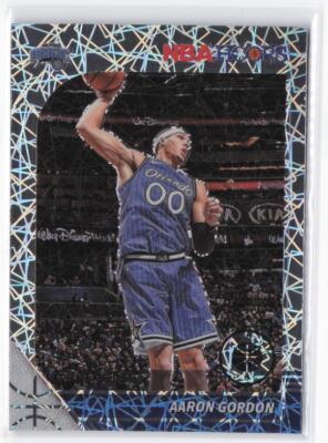 2019-20 Hoops Premium Stock Aaron Gordon #137 Prizms Silver Laser Magic