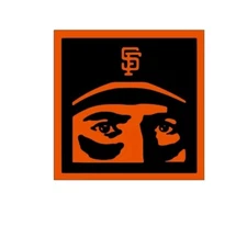 San Francisco Giants Will Clark Custom Autism Awareness Vinyl Decal Sticker 2x2!