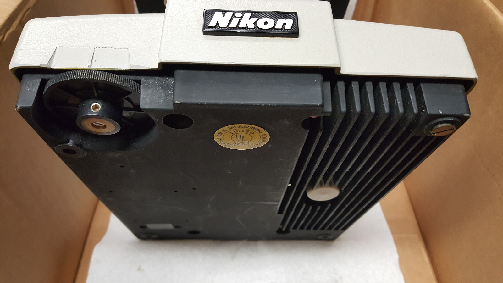Nikon Labophot Microscope Dual Viewing Heads with 4 Objectives