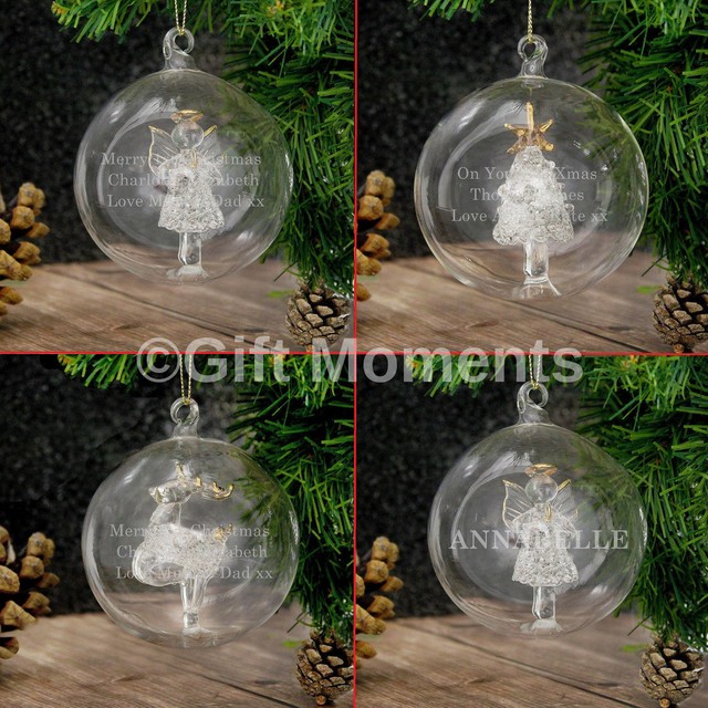 Luxury Glass Birds Christmas Tree Hanging Decorations Baubles