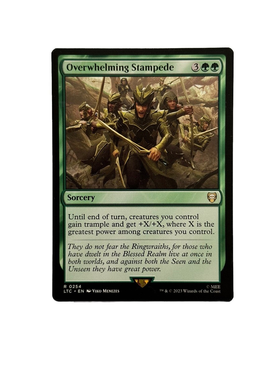 MTG Overwhelming Stampede Tales of Middle-earth Commander 0254