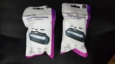 Lot of 2 Statik Snap-N-Charge Universal Portable Charger Pwr Bank Battery Pack
