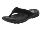 Skechers Men’s Evented Borte Sandal Flip Flops 65105 Black Relaxed Fit Size 12