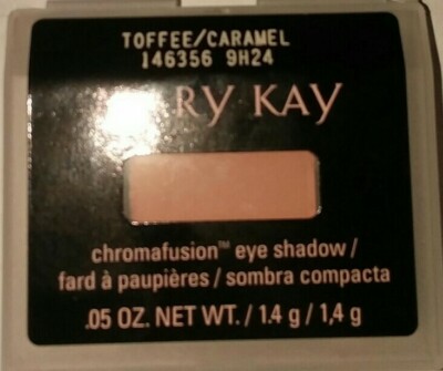 Mary Kay Chromafusion Eye Shadow- Toffee/Caramel Matte NEW