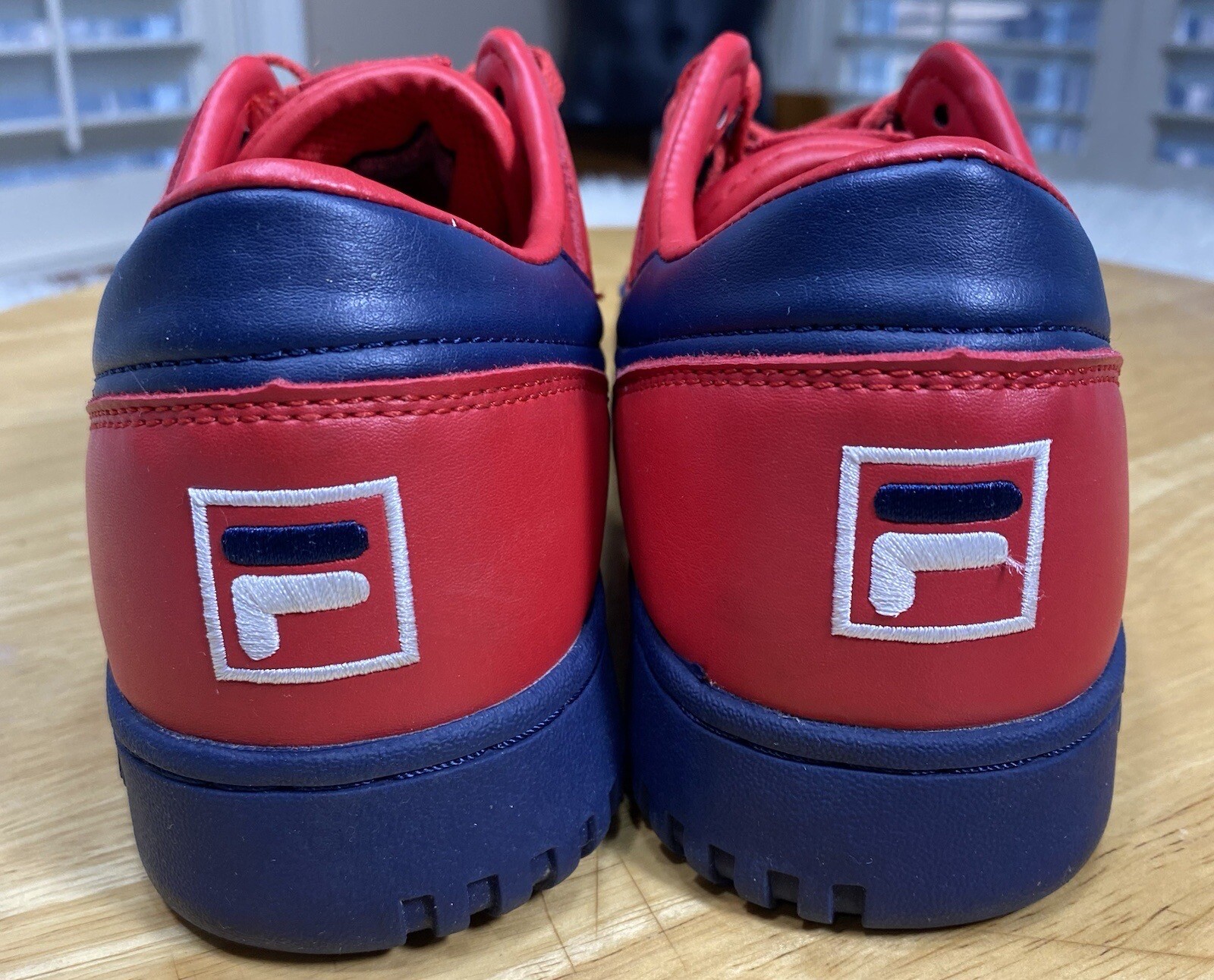 SAOLA Fila Sneakers Uomo 3VF80105 640 Rosso Blu Navy e Bianco Taglia 6 5