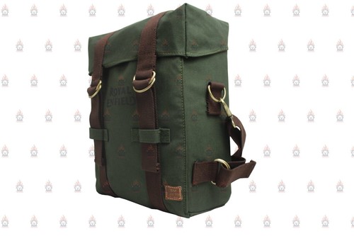 Military Pannier Bag Pair Fit For Royal Enfield New Classic 350 Meteor 350 - Picture 7 of 13