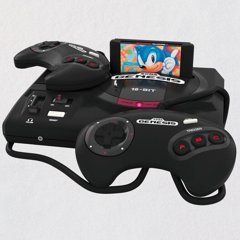 Hallmark Keepsake SEGA Genesis Console Ornament With Light and Sound