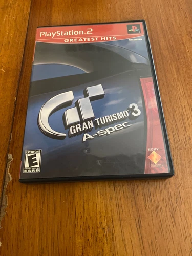 Gran Turismo 3 A-spec (Sony PlayStation 2, 2002) - Tested & Works