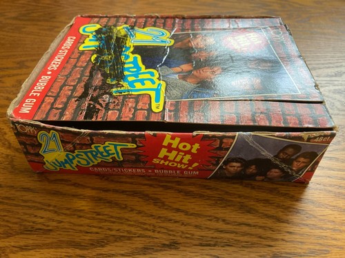 Vintage 1988 Topps 21 Jumpstreet Trading Cards 48 Pack Box Set - Picture 8 of 11