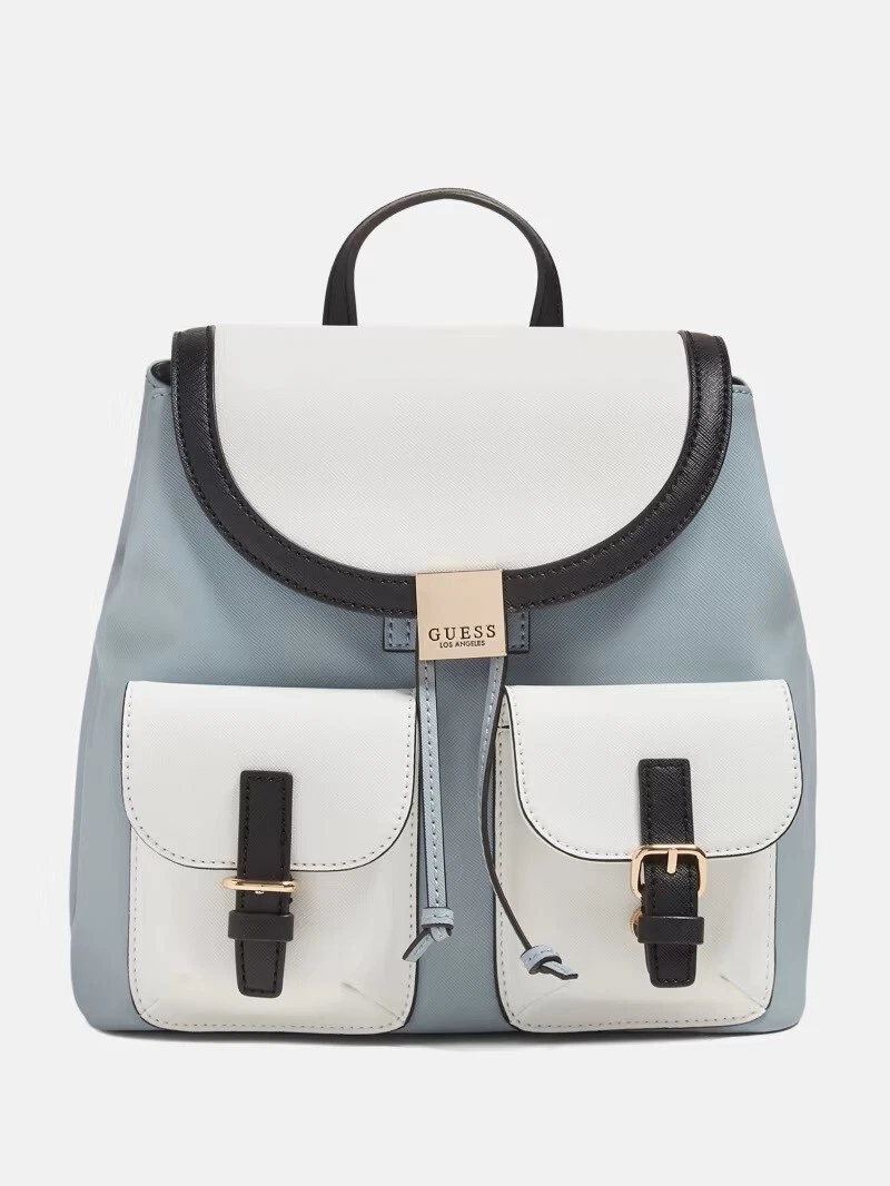 Guess women s Gammill denim multi Backpack eBay