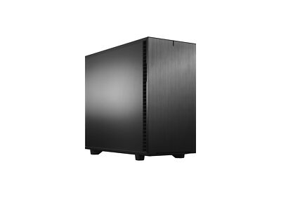 Fractal Design Define 7 Black Solid Brushed Aluminum/Steel E-ATX Silent Modul...