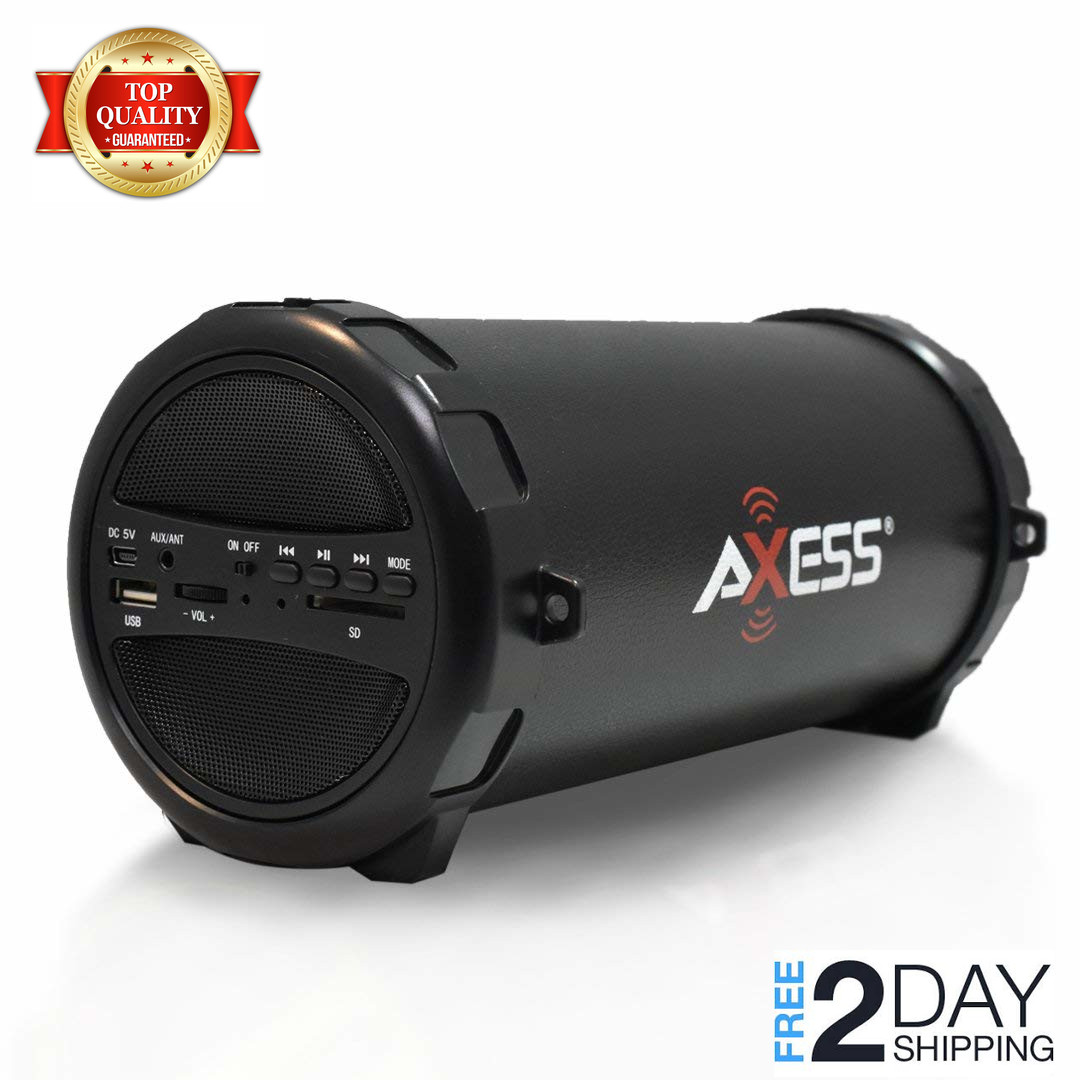 Altavoz Bluetooth Estéreo Portátil MINI Con 3 "Sub Fuerte Bajo USB Aux SD Hi-Fi