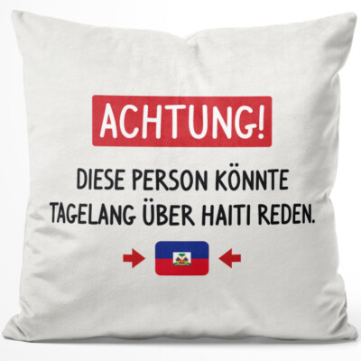 Achtung! Diese Person könnte tagelang über Haiti reden 14001006223