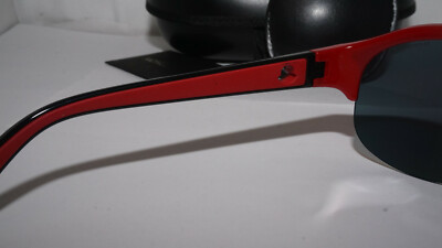 MONCLER New Sunglasses Red Shield Mirrored Grey (2 Lens) ML0050/S