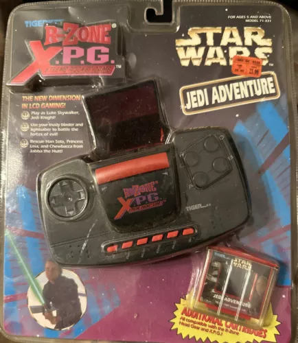 R-Zone XPG LCD Gaming Star Wars Jedi Tiger Electronic 1997 New Sealed