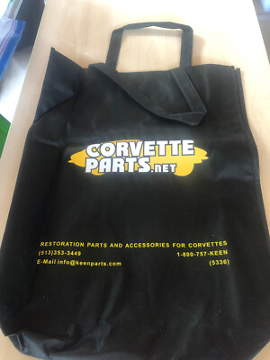 Corvette Parts . Net GoFas Racing NASCAR Black Recycle Tote Bag
