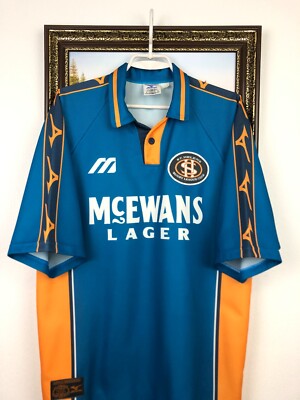 Vintage 90's St Helens RFC Mizuno Rugby Union Shirt Jersey Mens