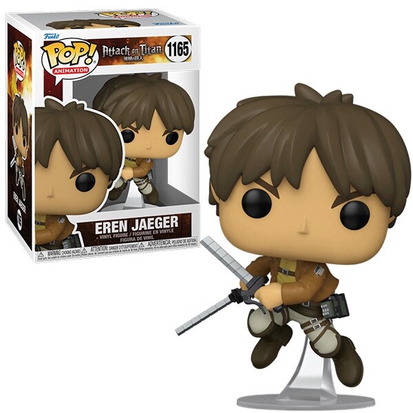 EREN JAEGER - FUNKO POP! ANIMATION #1165 - FIGURINE ATTACK ON TITAN