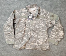 ACU Defender Men's Shirt Jacket Medium Short Camo Full Zip Combat Uniform NEW