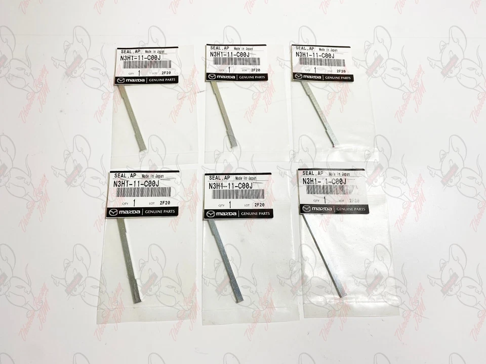 Mazda Genuin RX-8 2003-2011 Rotary Engine Apex Seal N3H1-11-C00J Set of 6 OEM - Image 4 of 4